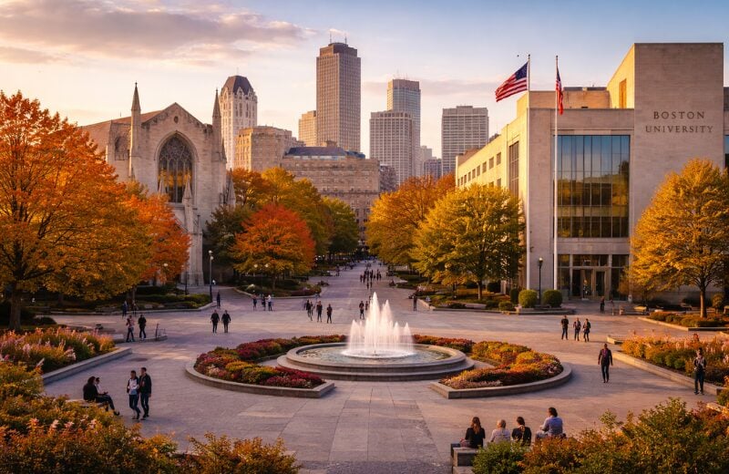 ボストン大学を卒業後